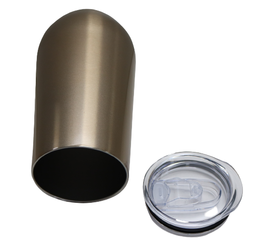 Double Wall Egg Tumbler 450ml Bronze