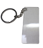 Keyrings Acrylic Perspex Long (number plate)