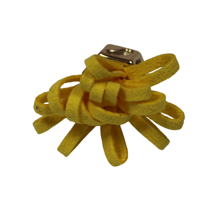 Tassels 25mm Hexagon Yellow