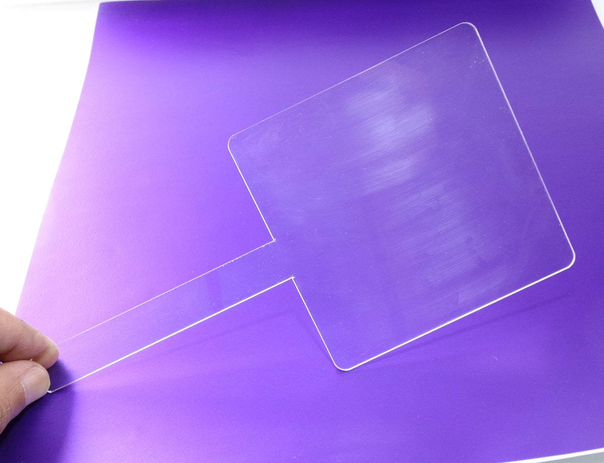 Cake Toppers Acrylic Perspex Square