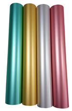 Vinyl HTV Puff Metallic Silver