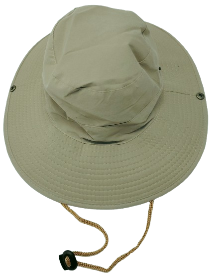 Cap Cricket Safari New Style Round Brim Beige