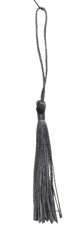 Tassels 130mm Steel Grey No33