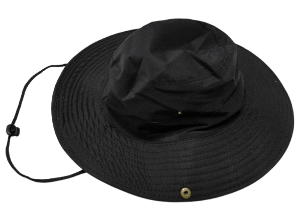 Cap Cricket Safari New Style Round Brim Black