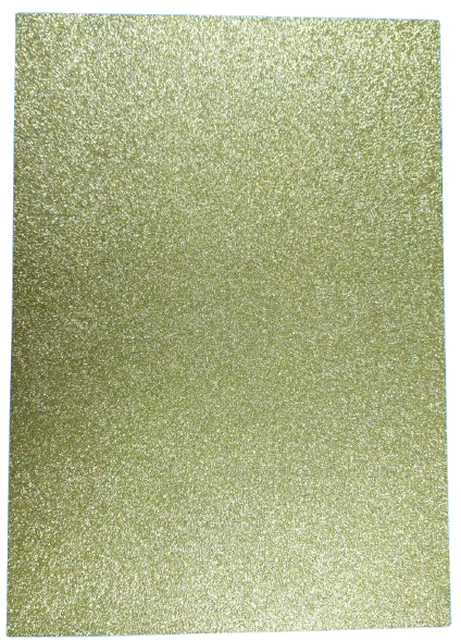 Cardstock Glitter Bright Gold A4 5pcs