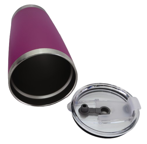 Double Wall Sippy Travel 600ml Violet