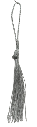 Tassels 130mm Silver No35