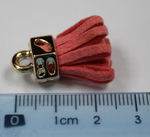 Tassels 25mm Hexagon Orange