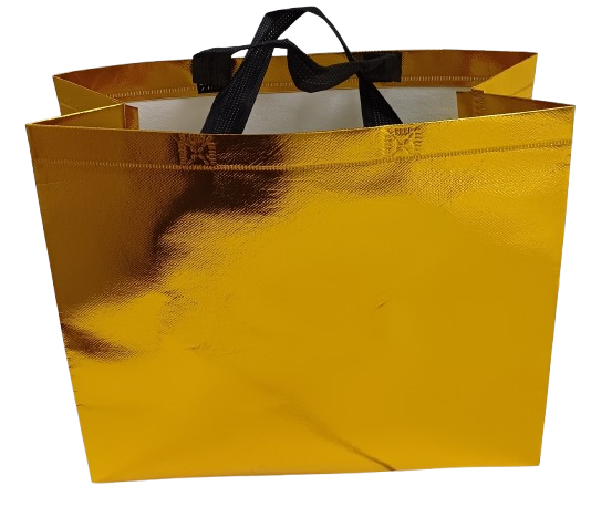 Shopping Tote bag Metallic Gold for Vinyl