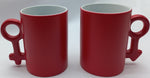 Mugs Couple His & Hers Magic Color Change Red