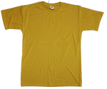 T-shirt 180 gram Mustard Large