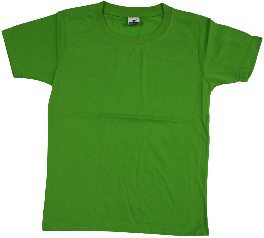 Tshirt Kids180g Lime 6-7