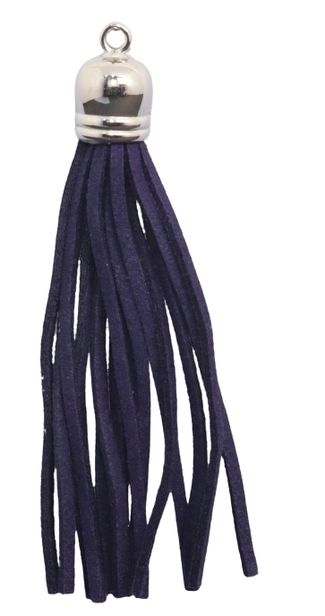 Tassels Silver 80mm Navy No 3