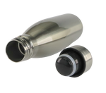 Flask Cola Bottle 500ml Silver (Sublimation & Vinyl)