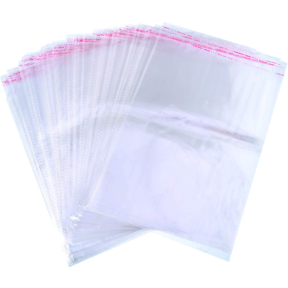 T-shirt Poly Bag / Resealable 25x37cm 100pcs