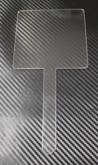 Cake Toppers Acrylic Perspex Square