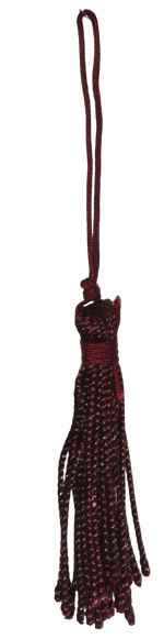Tassels 130mm Maroon No 80