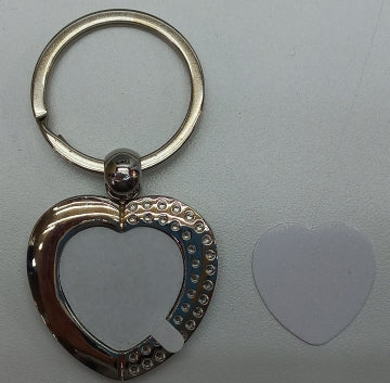 Keyrings Metal Heart