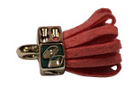 Tassels 25mm Hexagon Orange