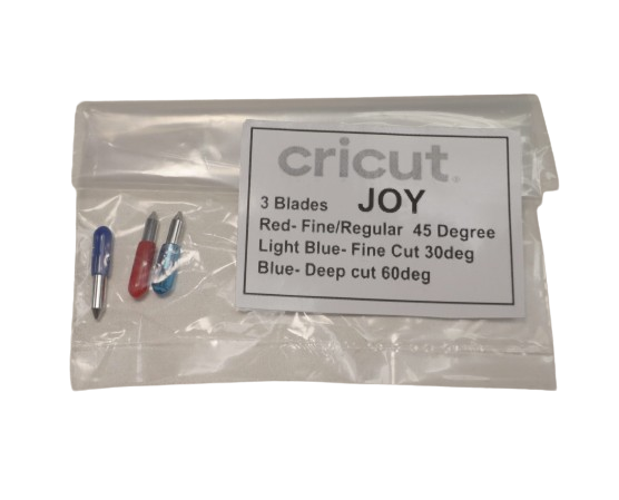 Cricut Blade Joy 3pcs (Fine, Deep, Regular)