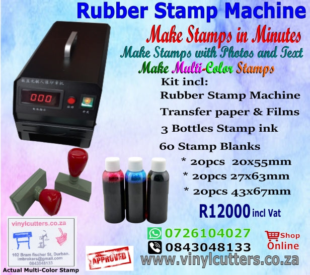 Machine Box Stamp Flash Stamp Rubber Stamp Machine– Vinyl Cutters