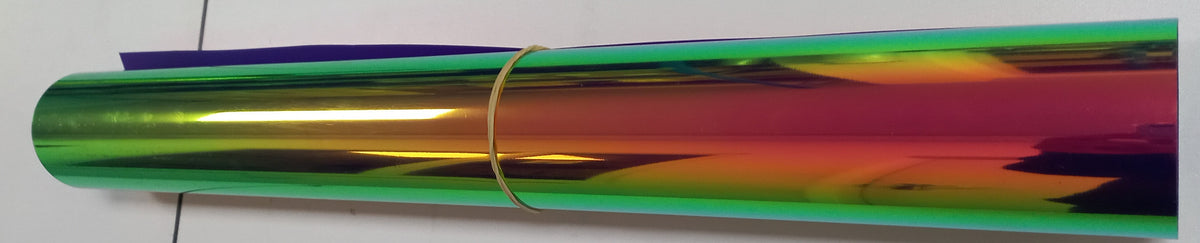 Vinyl HTV Flex PlotterFilms Italy - Holographic Galaxy Mercury G2060