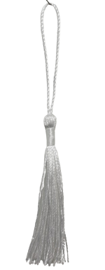 Tassels 130mm White No3
