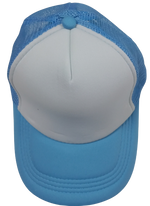 Cap Sublimation Mesh Trucker Light Blue