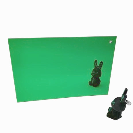 Acrylic Sheet Mirror Emerald Green A5