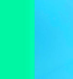 HTV Luminous / Glow in Dark - Sky Blue turns Green 2pcs 25x30cm