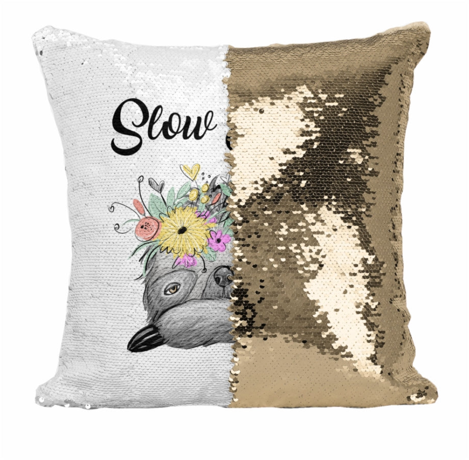 Cushion Covers Sequence Rose Gold
