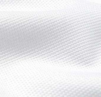 Golfers Drifit Polyester 250 gram White Medium (Can Sublimate)