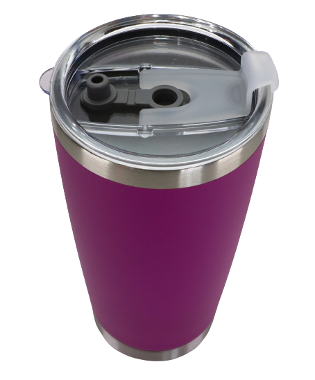 Double Wall Sippy Travel 600ml Violet