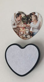 Pop Socket Heart Black (for cellphone)