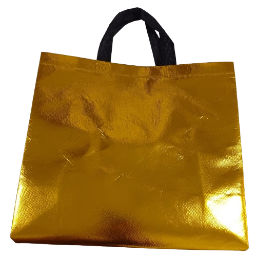 Shopping Tote bag Metallic Gold for Vinyl