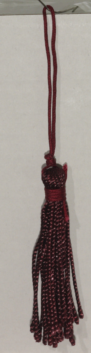 Tassels 130mm Maroon No 80