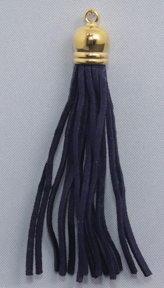 Tassels Gold 80mm Navy No 3