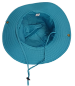 Cap Cricket Safari Style Round Brim Turquoise