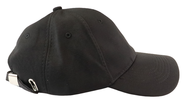 Cap Golfers Polyester 6 Panel Black