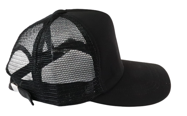 Cap Mesh Trucker Black