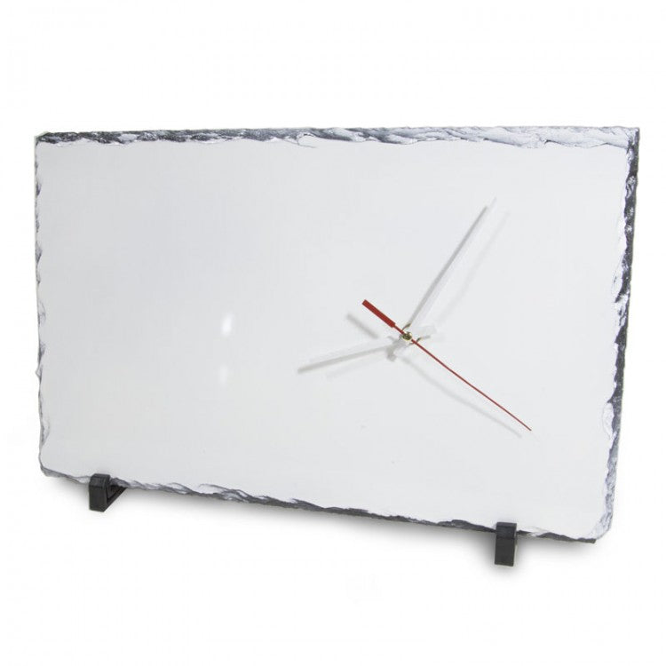Rock Slate Clock