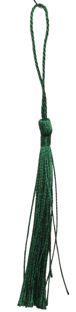 Tassels 130mm Bottle Green No 64