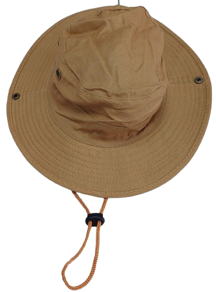 Cap Cricket Safari Style Round Brim Tan