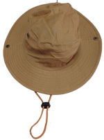 Cap Cricket Safari Style Round Brim Tan