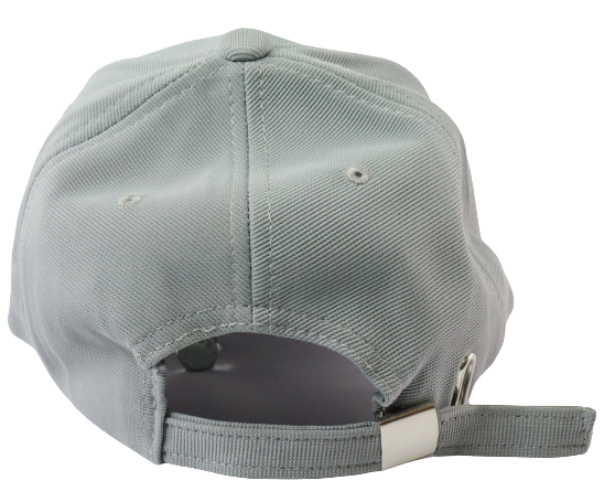 Cap Golfers Polyester 6 Panel Grey