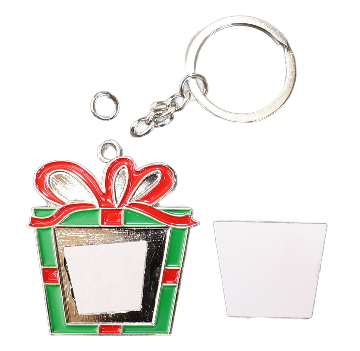 Keyring "Present" use as Keyring or Gift tag
