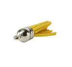 Tassels Silver 35mm Mustard Yellow No 32
