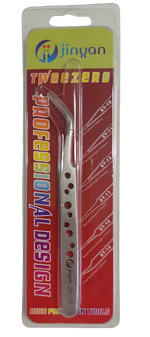 Tweezers Stainless Steel Curved Heavy Duty