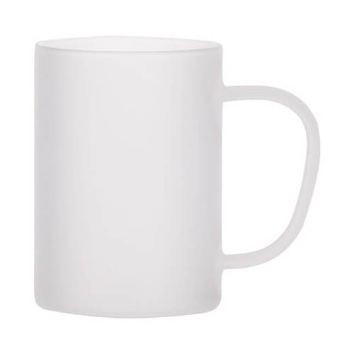 Mugs - Frosted Glass with Frosted Handle 11OZ