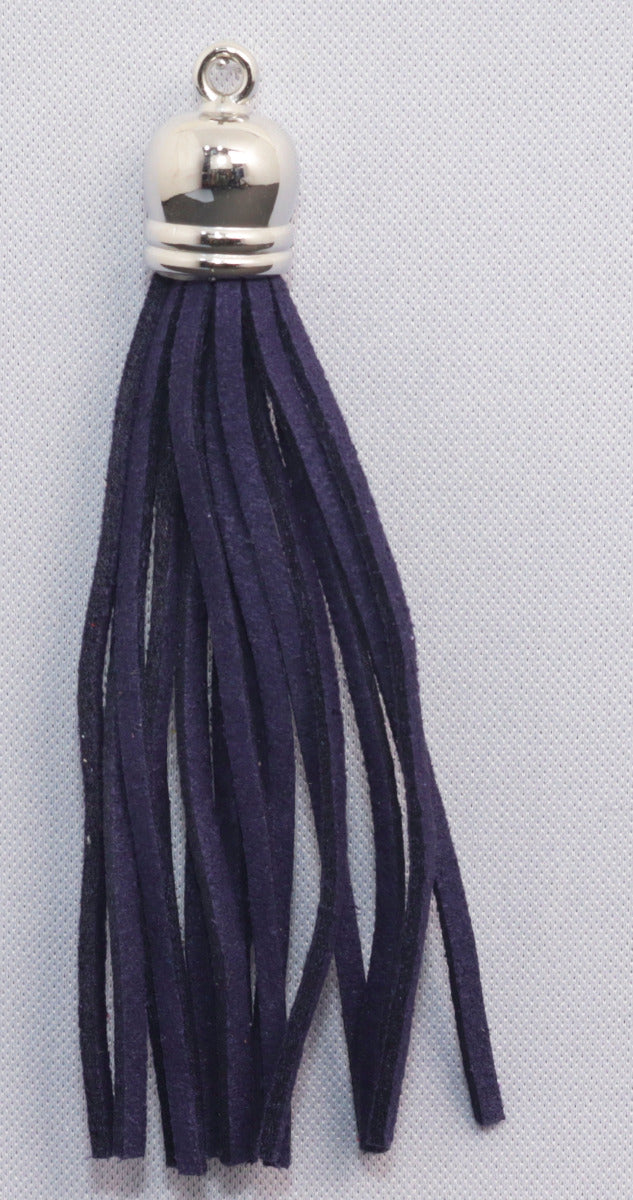 Tassels Silver 80mm Navy No 3